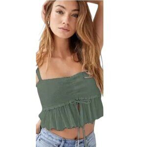 Aritzia Wilfred Dareau Smocked Tank Size Medium